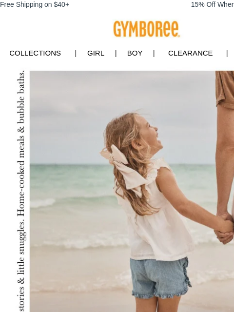 Thanks for all you do. Free Shipping on $40+ 15% Off When You Ship to Store* Collections | Girl | Boy | CLEARANCE | GIFT CARDS Happy Mother's Day Gift Cards | My Account | Customer Service |