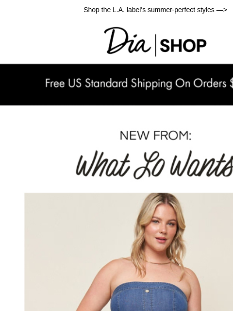 dia newsletter: Sustainable Dresses Feat. What Lo Wants 🌱