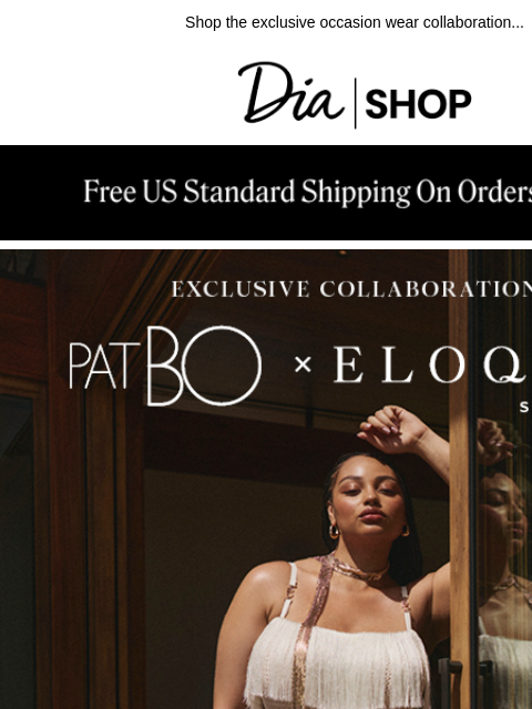 dia newsletter: PatBo x ELOQUII is Here ✨​