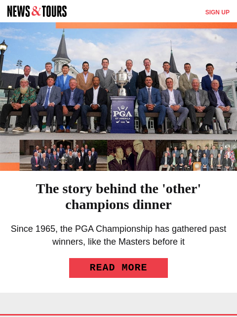 golfdigest newsletter: The case for match play at the PGA Championship