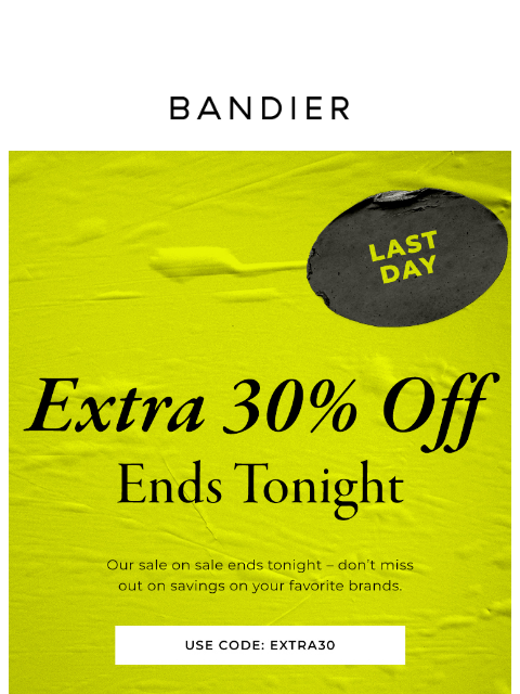 Last day to save an extra 30% off all sale. ͏ ͏ ͏ ͏ ͏ ͏ ͏ ͏ ͏ ͏ ͏ ͏ ͏ ͏ ͏ ͏ ͏ ͏ ͏ ͏ ͏ ͏ ͏ ͏ ͏ ͏ ͏ ͏ ͏ ͏ ͏ ͏ ͏ ͏ ͏ ͏ ͏ ͏ ͏ ͏ ͏ ͏ ͏ ͏ ͏ ͏ ͏ ͏ ͏ ͏ ͏ ͏ ͏ ͏ ͏ ͏ ͏ ͏ ͏ ͏ ͏ ͏ ͏ ͏ ͏ ͏ ͏ ͏ ͏ ͏ ͏ ͏ ͏ ͏ ͏ ͏ ͏ ͏ ͏