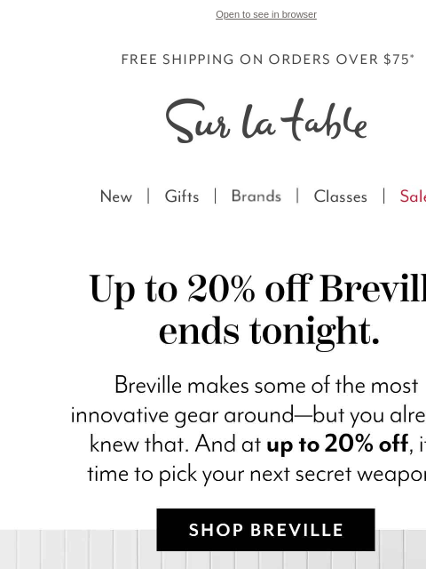 Grab your Breville favorites before they're gone! ‌ ‌ ‌ ‌ ‌ ‌ ‌ ‌ ‌ ‌ ‌ ‌ ‌ ‌ ‌ ‌ ‌ ‌ ‌ ‌ ‌ ‌ ‌ ‌ ‌ ‌ ‌ ‌ ‌ ‌ ‌ ‌ ‌ ‌ ‌ ‌ ‌ ‌ ‌ ‌ ‌ ‌ ‌ ‌ ‌ ‌ ‌ ‌ ‌ ‌ ‌ ‌ ‌ ‌ ‌ ‌ ‌ ‌ ‌ ‌ ‌ ‌ ‌ ‌ ‌ ‌ ‌ ‌ ‌ ‌ ‌ ‌ ‌ ‌