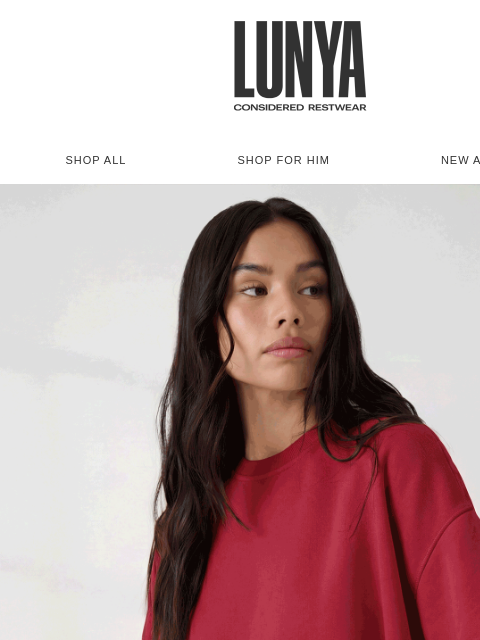 lunya newsletter: Warming Up