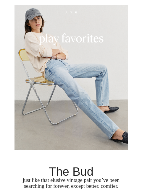ayr newsletter: my favorite jeans ever