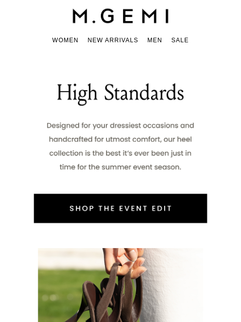 mgemi newsletter: Our Dressiest Shoes