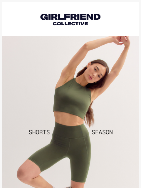 girlfriend newsletter: Less fabric. Same support.