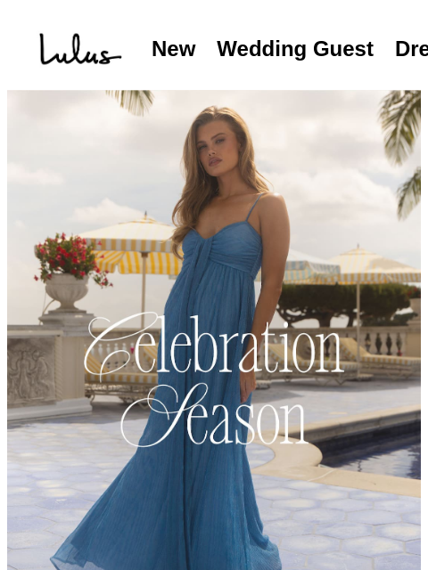 lulus newsletter: New Dresses for Summer Occasions ☀️