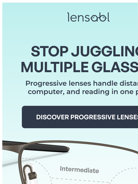 lensabl newsletter: The One-Pair Solution