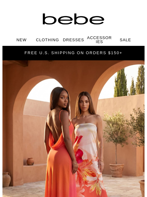bebe newsletter: The Color Does The Talking