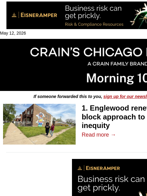 crainalerts newsletter: A whole-block approach to housing