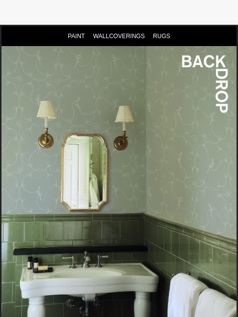 backdrophome newsletter: BRODERIE
