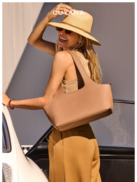 cuyana newsletter: It's Here Tomorrow