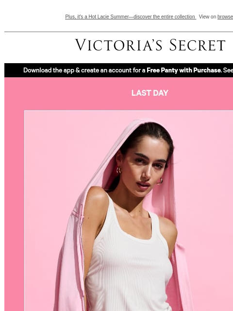 victoriassecret newsletter: Last Chance to Score $25 Summer Staples