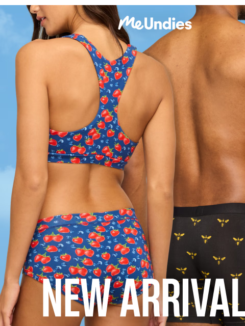meundies newsletter: Upgrade your top drawer for summer