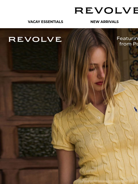 revolve newsletter: NEW! NEW! NEW!