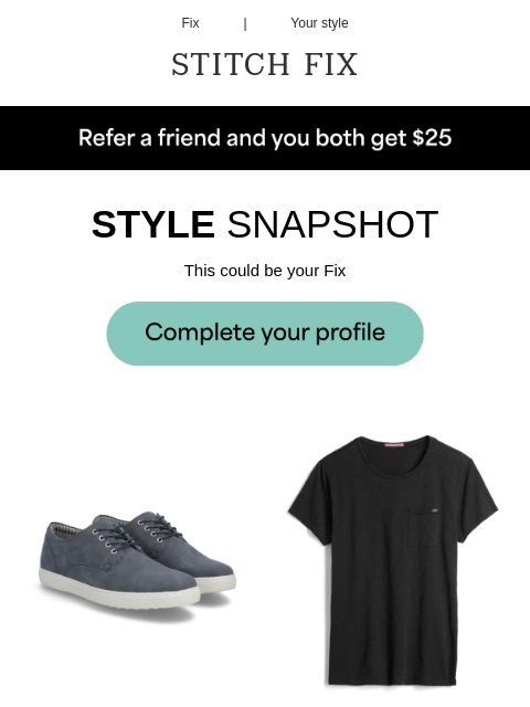 We're on it - STYLE SNAPSHOT - This could be your Fix - FRESH FAVORITES - These styles could all be yours - NEW TO THE ROTATION - Fresh styles to wear all season long - EASY OUTFITS - Max style,