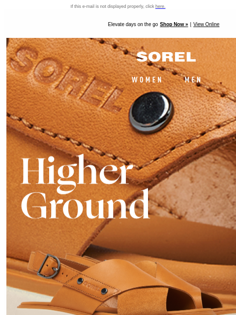Sandal faves for those sun-soaked days If this e-mail is not displayed properly, click here. Elevate days on the go Shop Now » ‌ ‌ ‌ ‌ ‌ ‌ ‌ ‌ ‌ ‌ ‌ ‌ ‌ ‌ ‌ ‌ ‌ ‌ ‌ ‌ ‌ ‌ ‌ ‌ ‌ ‌ ‌ ‌ ‌ ‌ ‌ ‌ ‌ ‌ ‌ ‌ ‌