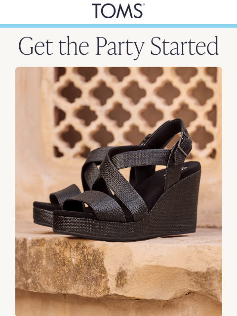 toms newsletter: Time to Play Dress Up
