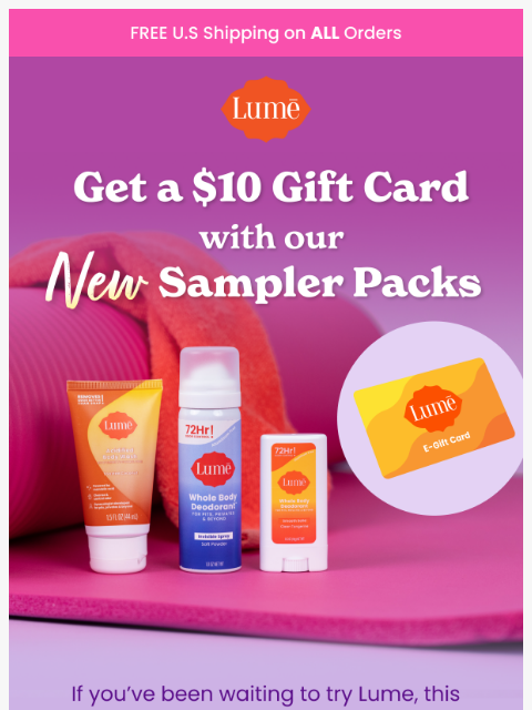 Only for new customers, and only with our new $18 Sampler Packs. ͏ ͏ ͏ ͏ ͏ ͏ ͏ ͏ ͏ ͏ ͏ ͏ ͏ ͏ ͏ ͏ ͏ ͏ ͏ ͏ ͏ ͏ ͏ ͏ ͏ ͏ ͏ ͏ ͏ ͏ ͏ ͏ ͏ ͏ ͏ ͏ ͏ ͏ ͏ ͏ ͏ ͏ ͏ ͏ ͏ ͏ ͏ ͏ ͏ ͏ ͏ ͏ ͏ ͏ ͏ ͏ ͏ ͏ ͏ ͏ ͏ ͏ ͏ ͏ ͏ ͏ ͏ ͏