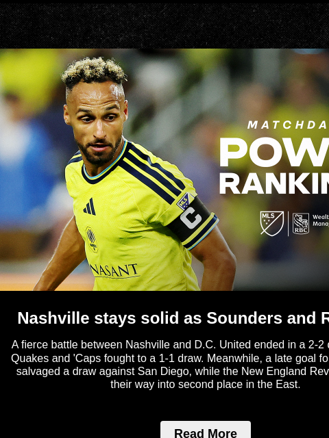 mlssoccer newsletter: Nashville SC locks in on Matchday 12