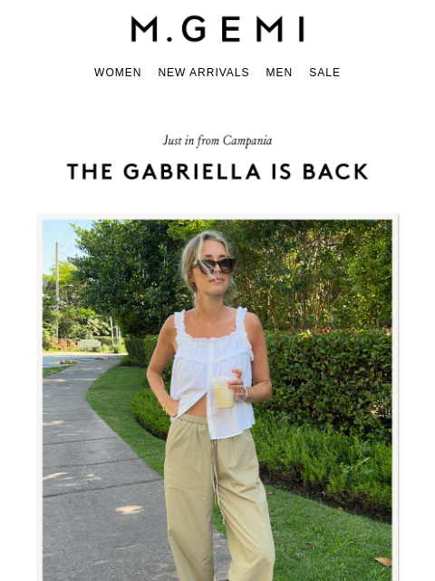 mgemi newsletter: Stylist Maddie Prior-Hull’s Favorite Sandal