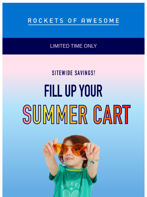 rocketsofawesome newsletter: Summer Unbelievable Deals🚨