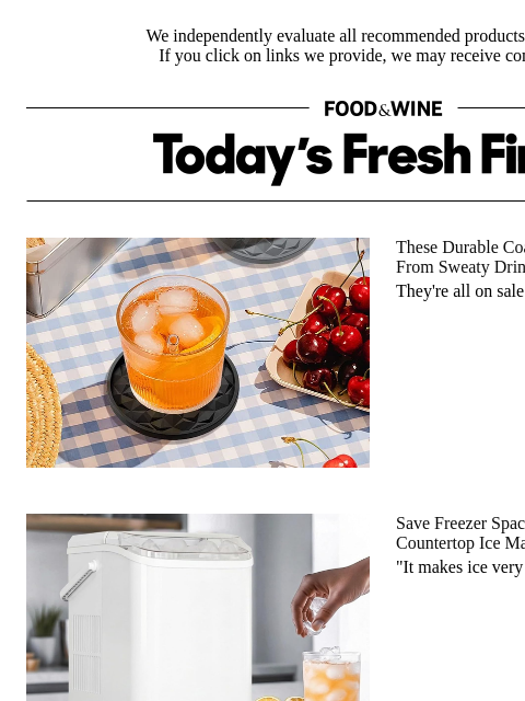foodandwine newsletter: Save Freezer Space With This Under-$50 Countertop ...