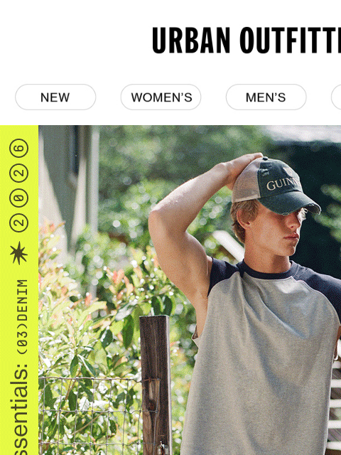 urbanoutfitters newsletter: UO Summer Essentials: BDG Denim