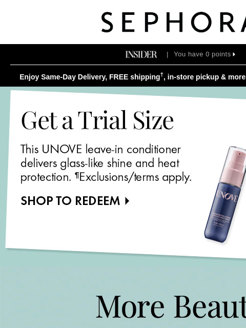 sephora newsletter: HACK ⚡ How to get beauty for less ✅