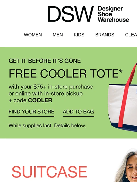 dsw newsletter: 3 sandals your suitcase NEEDS