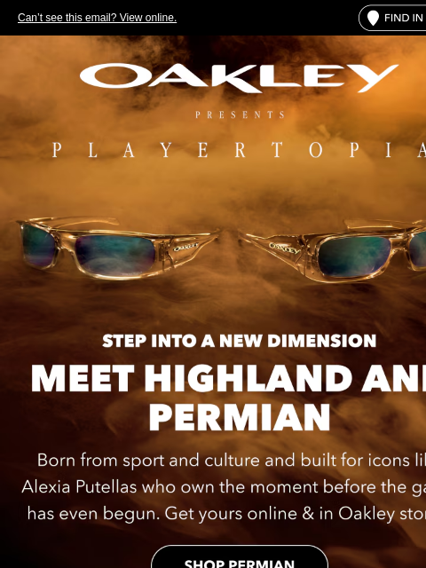 oakley newsletter: Meet Highland & Permian | Players Collection