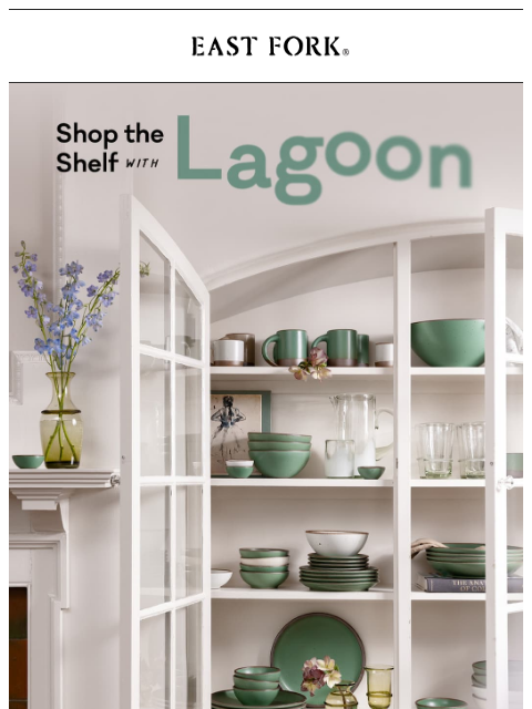eastfork newsletter: A splashy blue-green