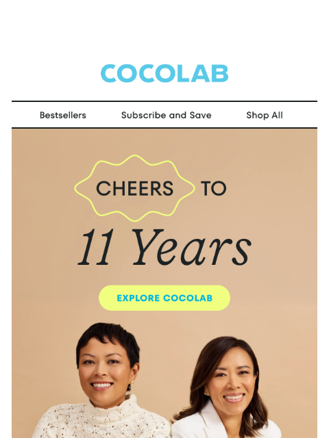 cocolab newsletter: Light the candles 🎂