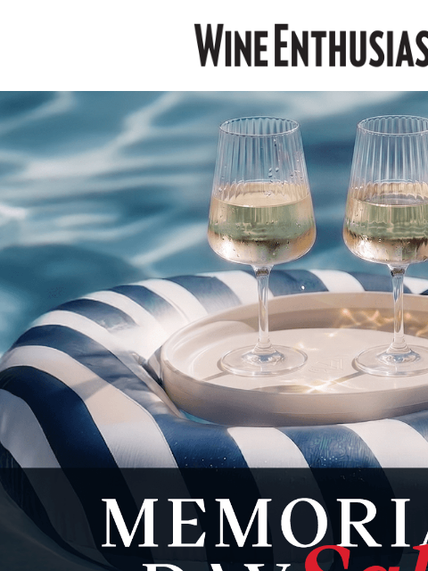 wineenthusiast newsletter: Up to 70% Off: Your Summer Hosting Era Starts Now