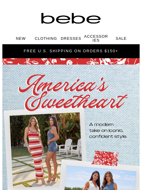 bebe newsletter: America’s Sweetheart, the bebe Way 🇺🇸