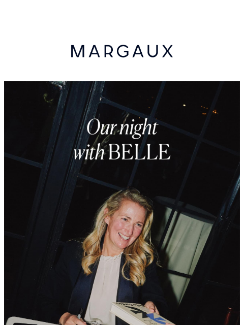 margauxny newsletter: Chatting with Belle Burden