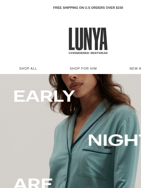 lunya newsletter: New Slumberknit™ Colors