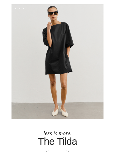 ayr newsletter: PEAK CHIC