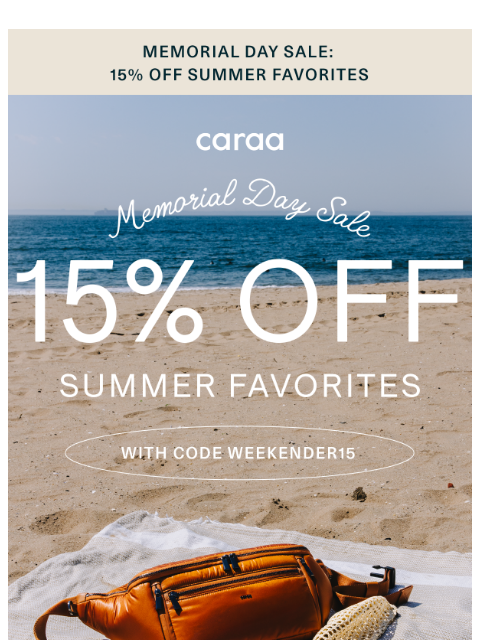 caraa newsletter: Vacation Mode Starts Here
