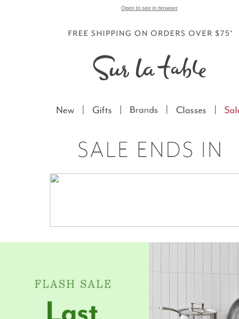 Last day to save on outdoor must-haves, SLT cookware, small appliances and more. ‌ ‌ ‌ ‌ ‌ ‌ ‌ ‌ ‌ ‌ ‌ ‌ ‌ ‌ ‌ ‌ ‌ ‌ ‌ ‌ ‌ ‌ ‌ ‌ ‌ ‌ ‌ ‌ ‌ ‌ ‌ ‌ ‌ ‌ ‌ ‌ ‌ ‌ ‌ ‌ ‌ ‌ ‌ ‌ ‌ ‌ ‌ ‌ ‌ ‌ ‌ ‌ ‌ ‌ ‌ ‌ ‌ ‌ ‌ ‌