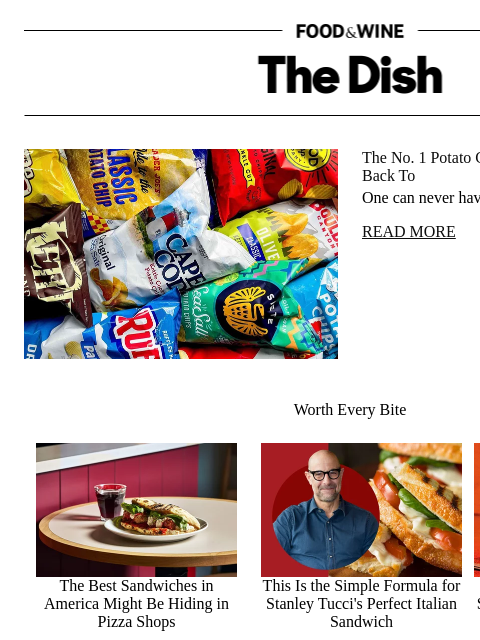 foodandwine newsletter: The No. 1 Potato Chip Brand We Keep Coming Back To