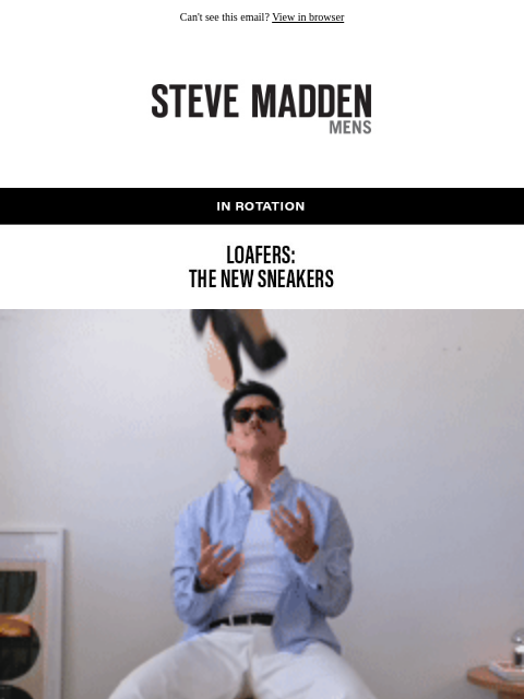 stevemadden newsletter: Loafers: The New Sneakers