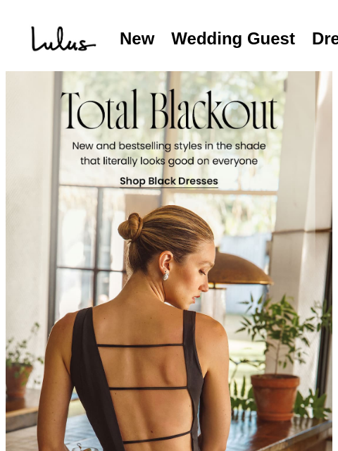 lulus newsletter: Does it Come in Black? (Yes!!)
