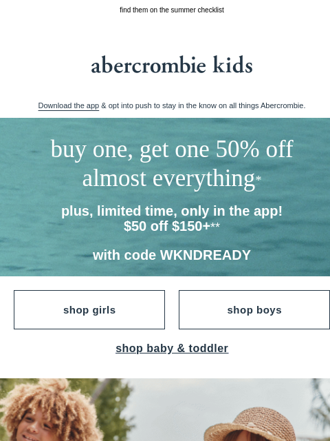 abercrombie newsletter: pool-party-approved looks ⛱️