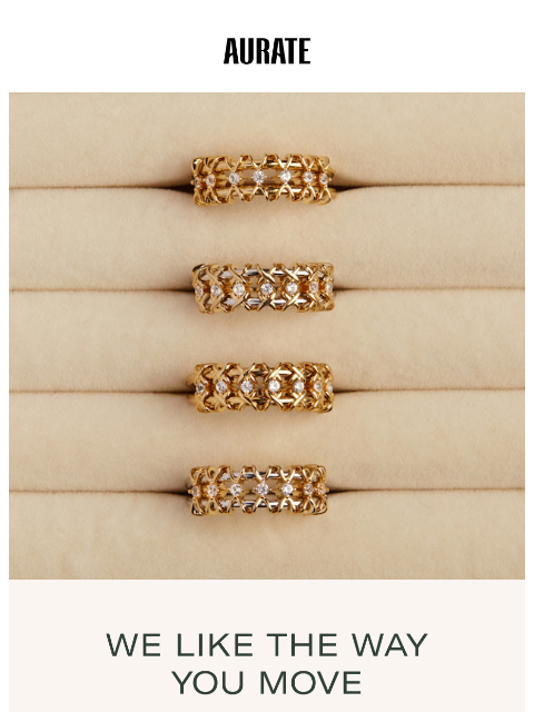 auratenewyork newsletter: 7 RINGS IN 1