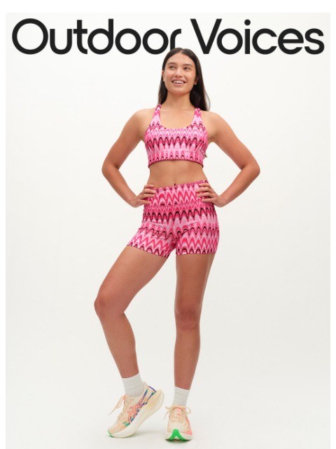 outdoorvoices newsletter: OUR CURRENT OBSESSION: TECHSWEAT