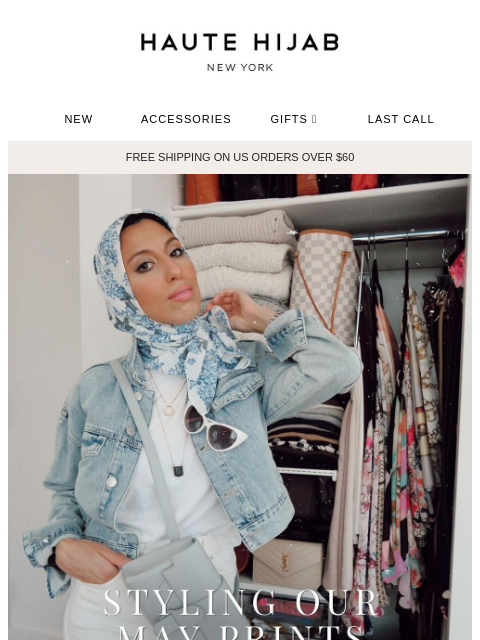 hautehijab newsletter: Styling our May Prints! 😍