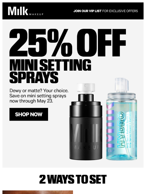 Our setting sprays lock makeup all day. ͏ ͏ ͏ ͏ ͏ ͏ ͏ ͏ ͏ ͏ ͏ ͏ ͏ ͏ ͏ ͏ ͏ ͏ ͏ ͏ ͏ ͏ ͏ ͏ ͏ ͏ ͏ ͏ ͏ ͏ ͏ ͏ ͏ ͏ ͏ ͏ ͏ ͏ ͏ ͏ ͏ ͏ ͏ ͏ ͏ ͏ ͏ ͏ ͏ ͏ ͏ ͏ ͏ ͏ ͏ ͏ ͏ ͏ ͏ ͏ ͏ ͏ ͏ ͏ ͏ ͏ ͏ ͏ ͏ ͏ ͏ ͏ ͏ ͏ ͏ ͏ ͏ ͏ ͏ ͏ ͏