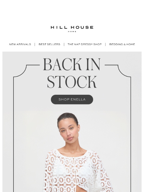 hillhousehome newsletter: YOUR FAVORITE SET IS BACK