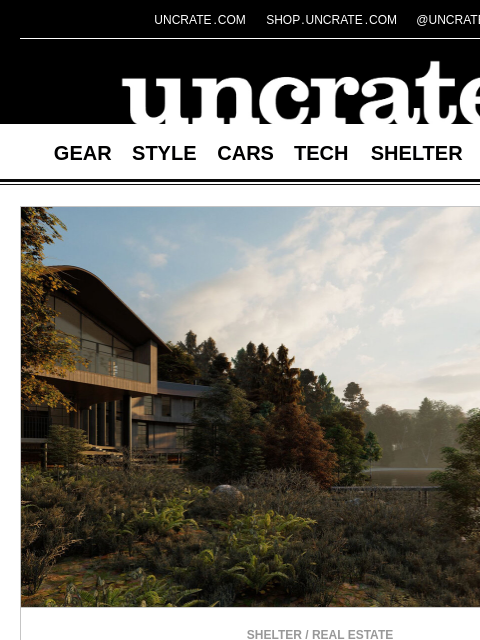 uncrate newsletter: Soho House Founder's $3.7M Scottish Private Island...